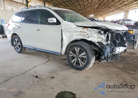 2018 Nissan Pathfinder Sv z USA, uszkodzony, nr VIN 5N1DR2MN4JC618751